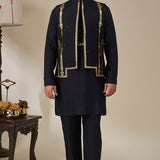Black Malabar Grove Bandi Set