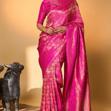 Rani Chaand Chaukor Saree