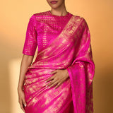 Rani Chaand Chaukor Saree