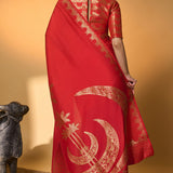 Crimson Tijila Saree