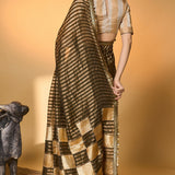 Olive Corncrest Gota Saree