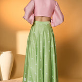 Totem Pod On Lunar Aisle Skirt Set