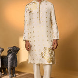 Ivory Rose Blush Kurta