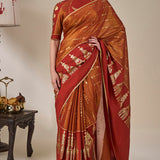 Rust The Heirloom Saree