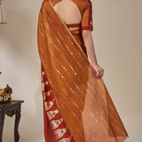 Rust The Heirloom Saree