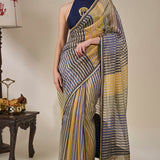 Alleppey Stripe Masque Saree