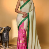 Mint Turtle Tale Saree