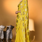 Yellow Haath Saree