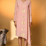 Baby Pink Tango Bloom Kaftan
