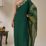 Green Celestial Moonfall Kaftan