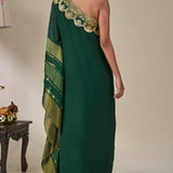 Green Celestial Moonfall Kaftan