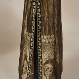 Black Palm Pillar Kaftan