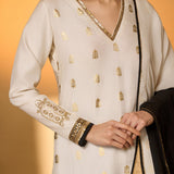 Ivory Turtle Tale Kurta Set