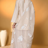 Rose Blushing Sharara Set