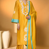 Yellow Jungle Bakery Kurta Set