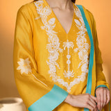 Yellow Jungle Bakery Kurta Set