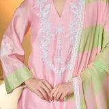 Blushing Bloom Kurta Set