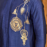 Sapphire Trinklet And Pots Kurta Set