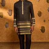 Black Midas Touch Kurta Set