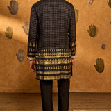 Black Midas Touch Kurta Set