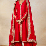 Red Whispering Lily Set