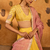 Spiced Ochre Lunar Lehenga Set