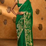 Green Zen Saree