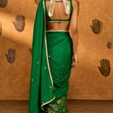 Green Zen Saree