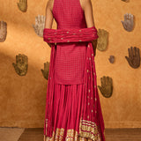 Raspberry Moonfish Skirt Set
