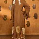Mocha Muse Moonfish Kaftan