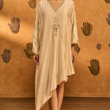 Oatmeal Zen Garden Kaftan