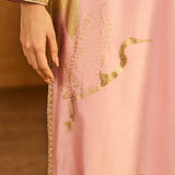 Babypink Crane Dawn Kurta Set