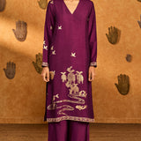Berry Still Water Bloom Kurta Set
