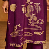 Berry Still Water Bloom Kurta Set