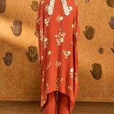 Rust Moon Garden Kurta Set