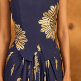 Navy Blue Cherry Vine Fusion Set