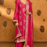Pink Crane Dawn Set