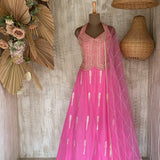 Pink Amal Lehenga RTS
