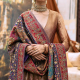 Kanthi Anarkali and Jamawaar Shawl Set