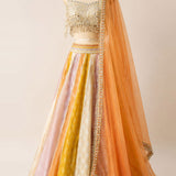 ITRH Multicolour Lehenga