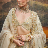 Shvet Afsana Lehenga  w/ Dupatta