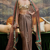 Sheesh Titli Skirt Set