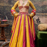 Padma Peet Lehenga