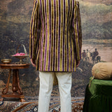 Varn-Harit Makhmal Sherwani Set