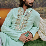Aasmani Kurta Set