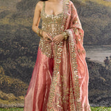 Gulbahar Mirror Sharara Set
