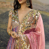 Gulrangi Mirror Anarkali Set