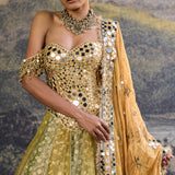 Hiranya Mirror Lehenga Set