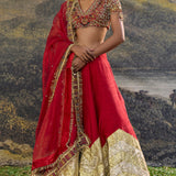 Lalima Jadau Lehenga Set