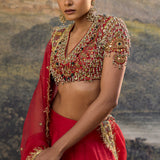 Lalima Jadau Lehenga Set